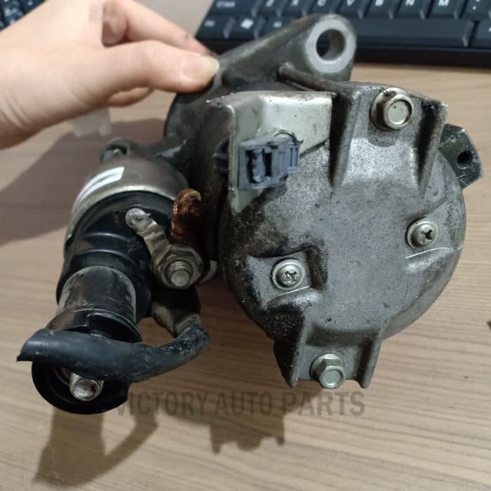 Dinamo Starter Stater Honda Crv Stream 2001-2005 S9a K20 K24 2.0 2.4cc Asli ORI COPOTAN