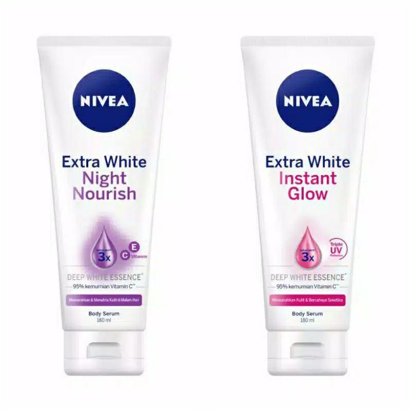 Paket Nivea Serum Whitening Siang+ Malam