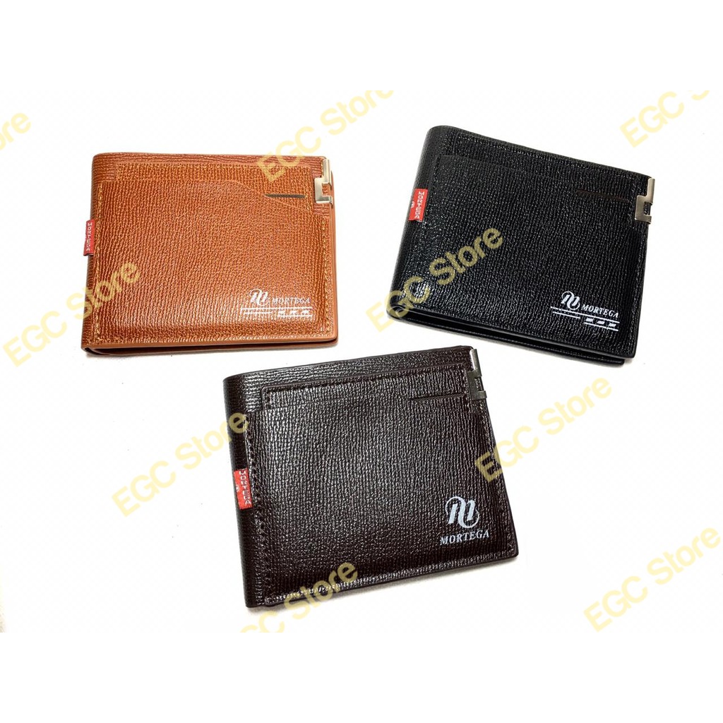 DOMPET MORTEGA LIPAT KULIT / DOMPET FASHION PRIA KULIT / DOMPET LEATHER - M-702/ M-9802 / M-8602