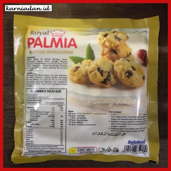 

Rettubagetnem- Butter Margarine Royal Palmia 200Gr -Asli-Slii.