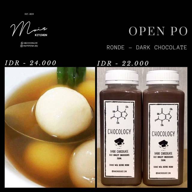 

PO Ronde Kacang & Dark Choco Milk