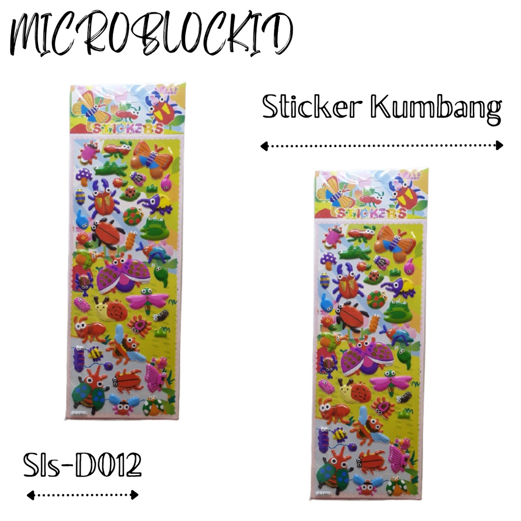 

STICKER ANAK ANIMAL BUGS SLS-D012 STICKER ANAK KARAKTER KUMBANG STICKER BATAM