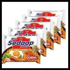 

Mie Sedaap Kuah Ayam Bawang, Bakso, Soto, sedap goreng, korean spicy, singapore spicy laksa Sedap 5pcs/Pack