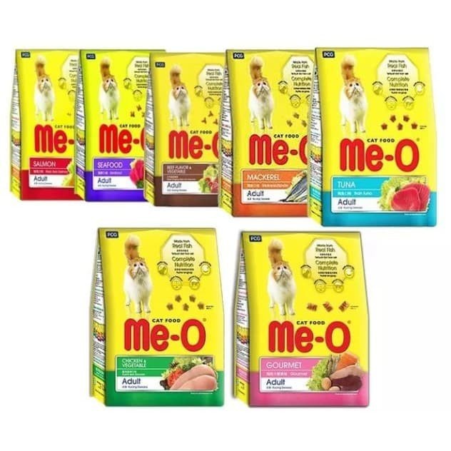 Makanan kucing meo adult dan kitten 7kg all varian