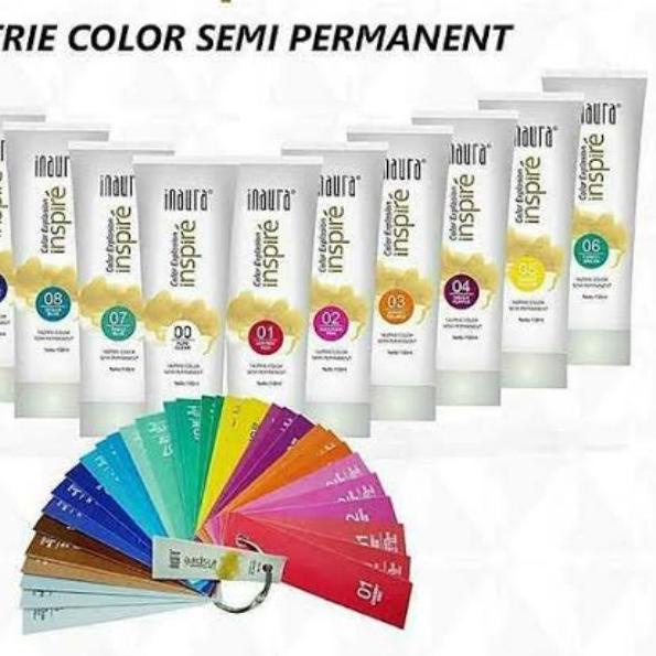 INAURA COLOR EXPLOSION INSPIRE 100ML HAIR CAT PEWARNA RAMBUT