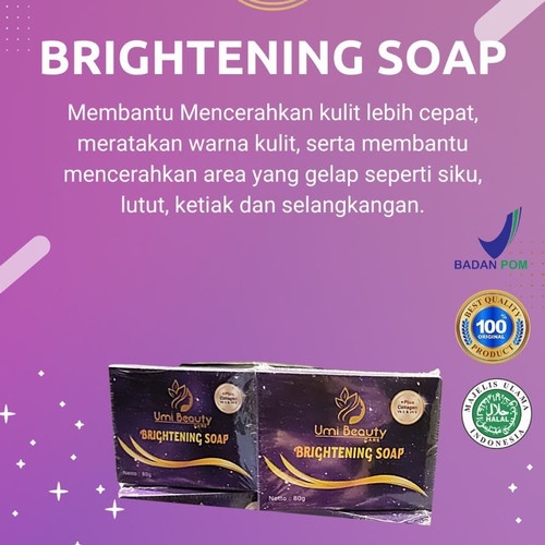 BRIGHTENING SOAP UBC UMI BEAUTY