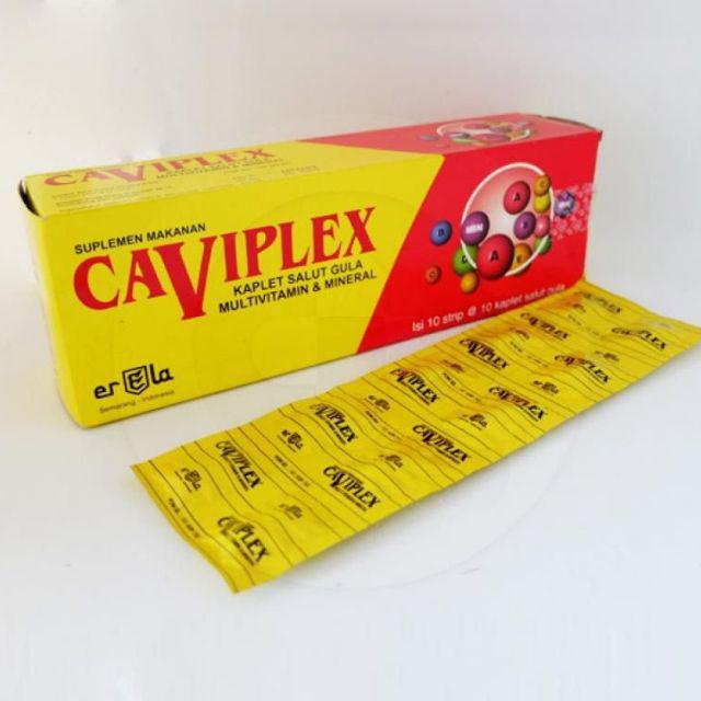 CAVIPLEX / caviplex multivitamin murah/vit c d zinc KEMASAN BARU