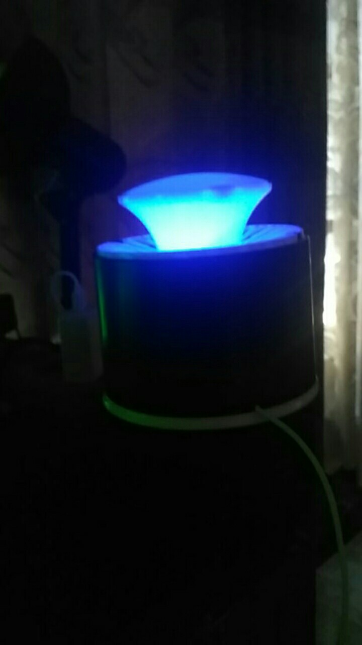 Sls89 Perangkap Nyamuk Jebakan Lalat Kipas Lampu Led Uv Ultraviolet Elektrik