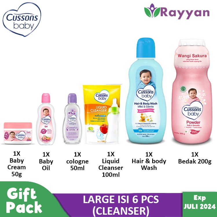 Cusson Baby Gift Set / Paket Kado Melahirkan Cussons/ Kado Bayi Baru Lahir Cussons Ukuran Besar-7