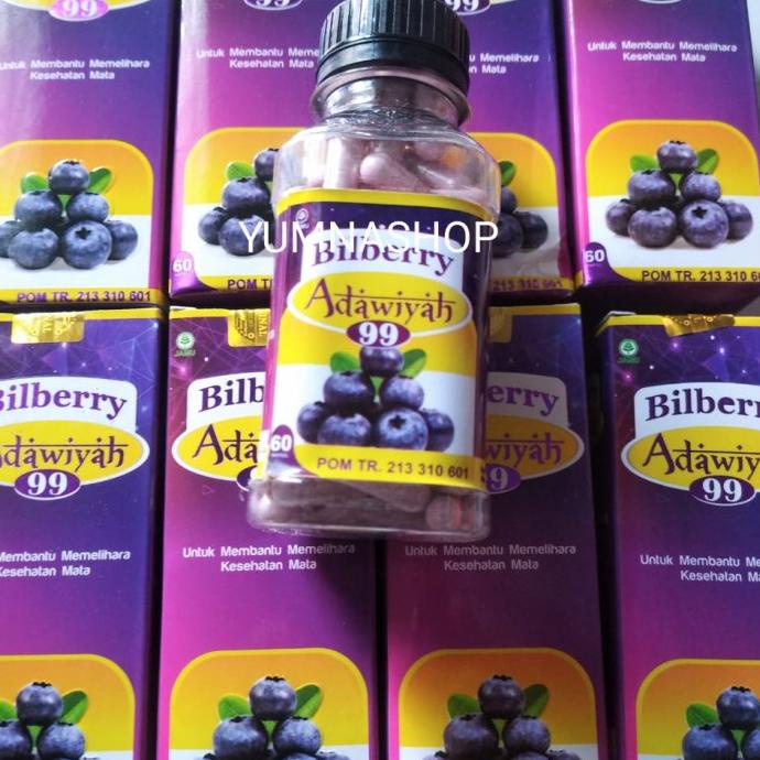 kapsul bilberry adawiyah 99 original