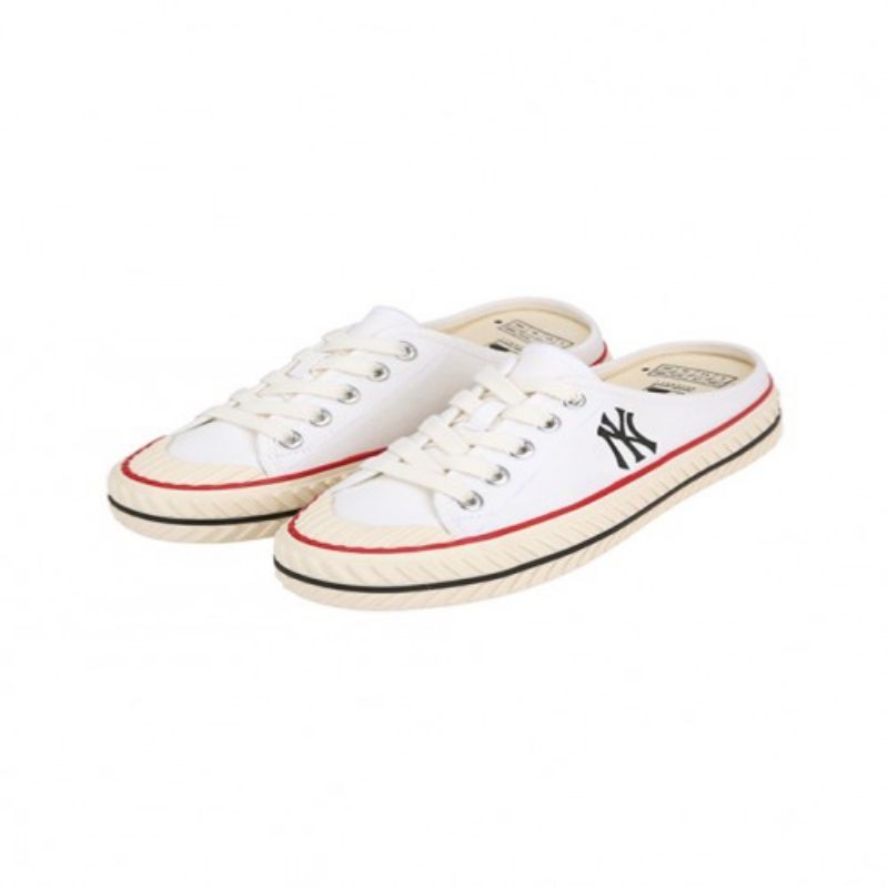 [READY] MLB PLAYBALL ORIGIN MULE 32SHS1111-50W - WHITE/ 100 %ORIGINAL