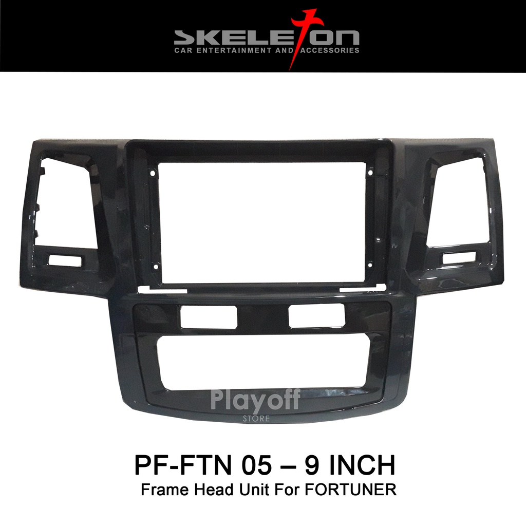 Frame Head Unit 9 Inch Mobil Fortuner FTN 05 AUTO Frame Android Skeleton