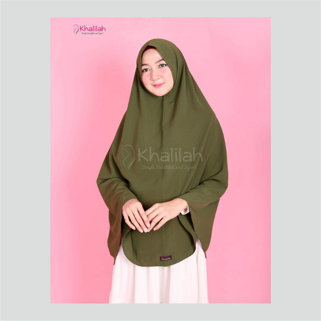 Hijab Instan Muslimah Syar'i Zahira Premium ARMY