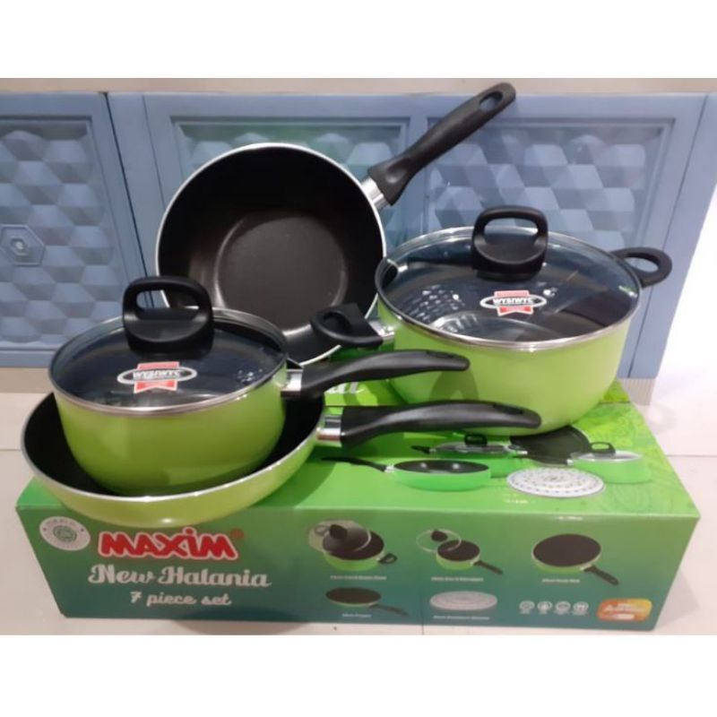 MAXIM HALANIA 7PCS MAXIM 1 SET ANTI LENGKET PANCI SET