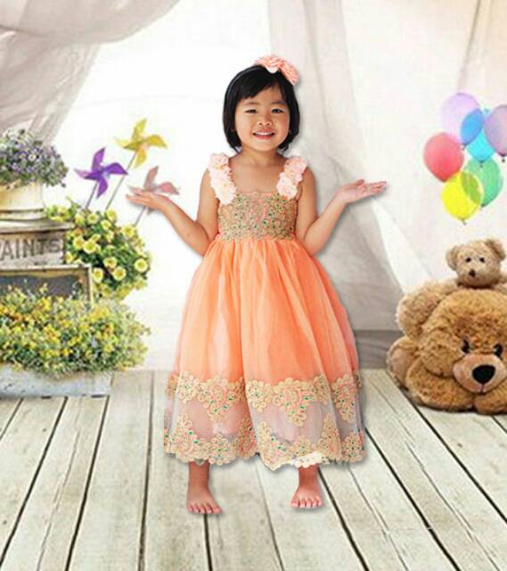 Sweet Honey ~Kids Party Dress Gown Tutu Anak Megar Gaun Pesta Anak