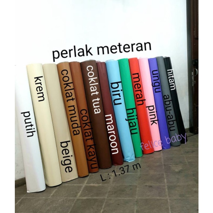 perlak meteran polos/perlak bayi/perlak dewasa/alas ompol (lebar 1,4 meter)