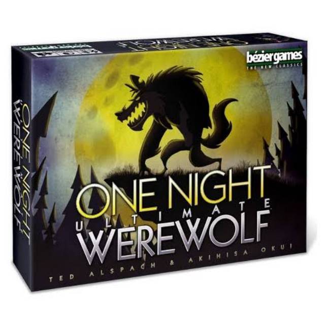 Board Game Ultimate Warewolf Mainan Kartu One Night Series Ultimate Warewolf Murah Card Game