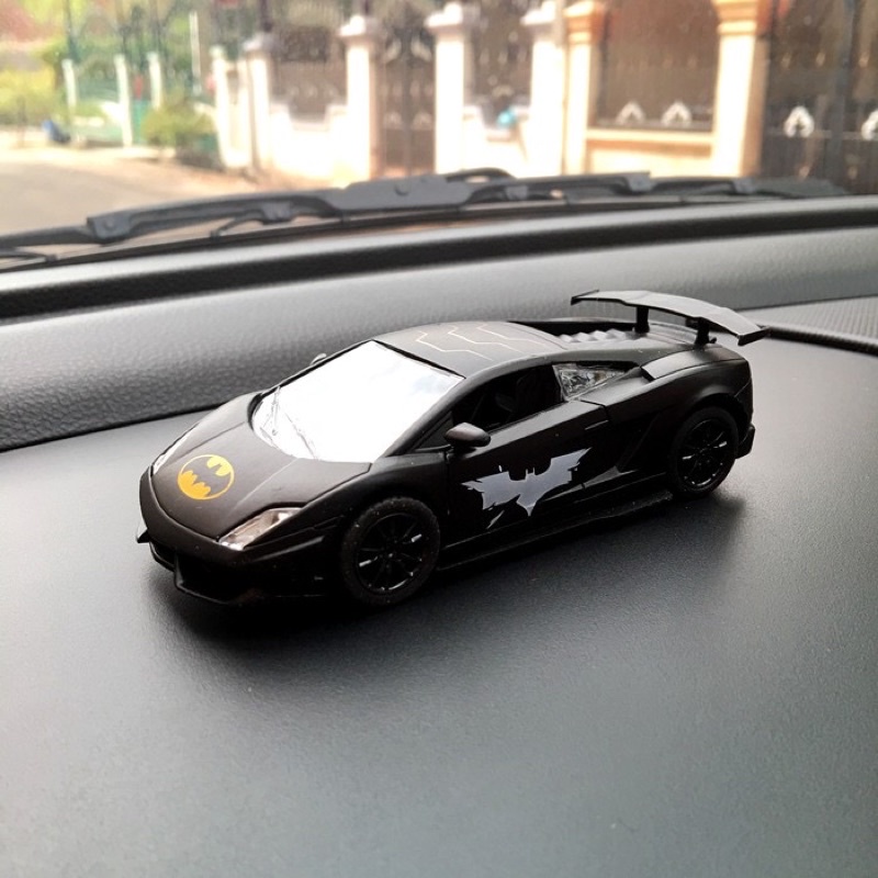 pajangan Mobil Pajangan Miniatur Mobil Lamboghini Batman Captain Amerika Spiderman