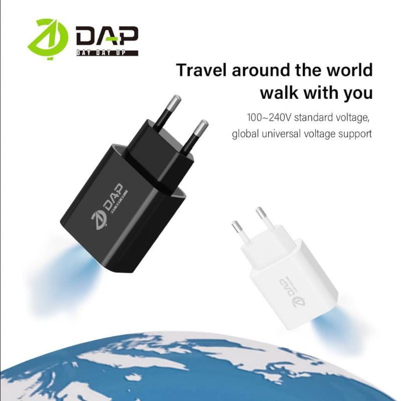 DAP D-A4 / D-A4N USB Charger 2.4A 2USB Port Perpcs/eceran