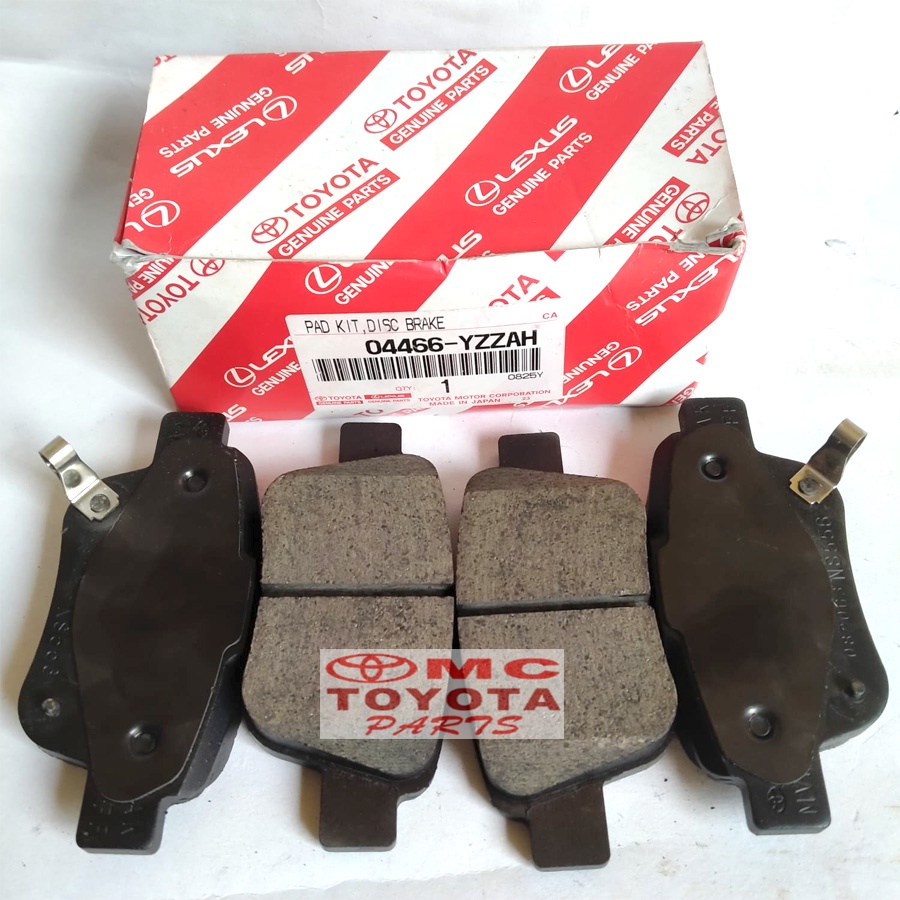 Brake Pad Kampas Rem Belakang Alphard Vellfire Previa 04466-YZZAH