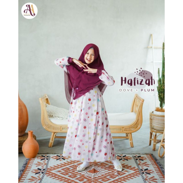 Gamis anak Hafizah by A2kids
