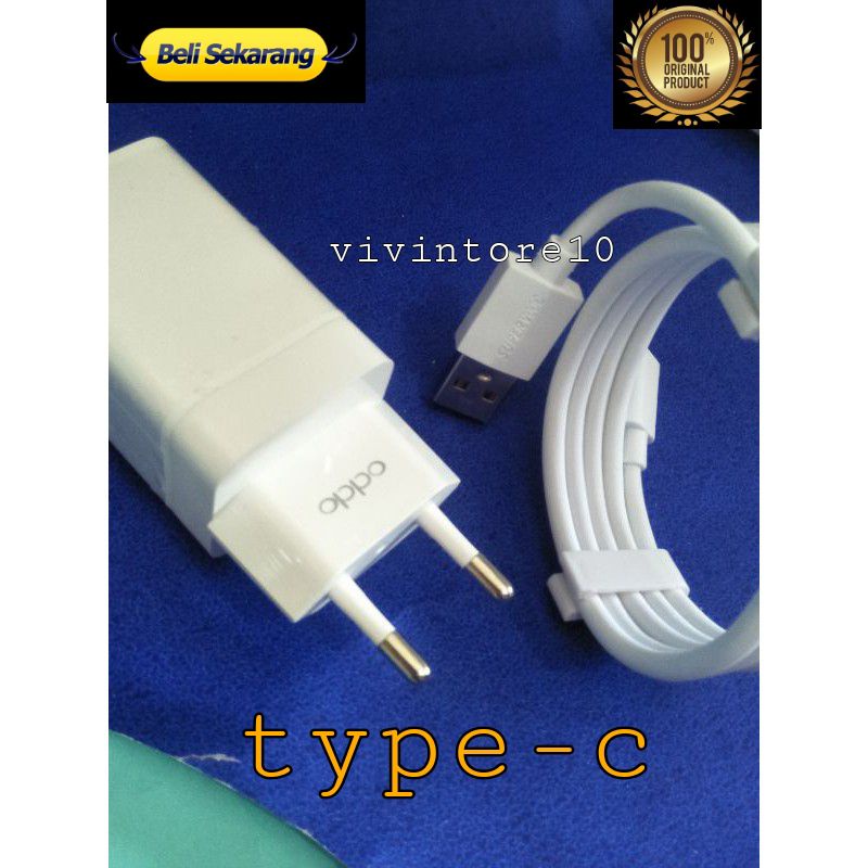 charger oppo A95 Charger Oppo Type-C A5(2020)/A9(2020)/Reno2/Reno2F/Reno 10X zoom/K3 Casan Type-C original oppo casan tepsi charger tepsi casan oppo tepsi type-c casan reno charger reno type-c tepsi charger oppo type c