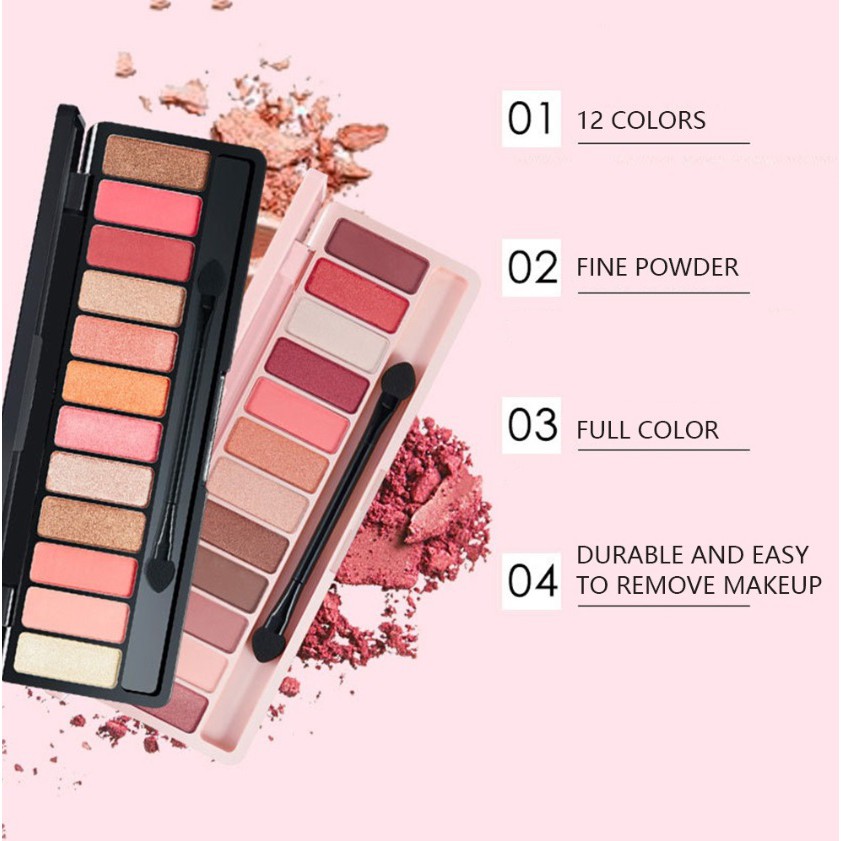 10 Warna Eyeshadow Lameila 10 Colour Palette Eyeshadow Play Color Eyes - Nude Color Eye shadow Termurah Make up / La Mei La Eyeshadow Palette / Eyeshadow Waterproof Tahan Air Tahan Lama / Eyeshadow Korea Lengkap Eyeshadow Murah Kosmetik Wanita Makeup