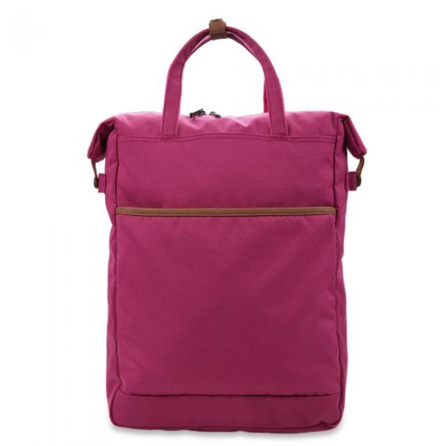 Tas Ransel Sekolah Kuliah Kerja Exsport Original / Tas Ransel Wanita Pink Export
