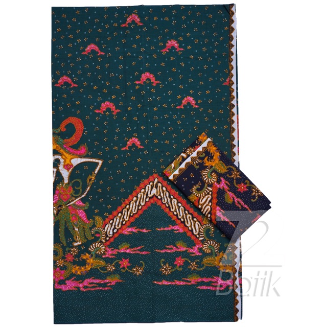 BAHAN BATIK PREMIUM Katun Motif Wayang Warna Hitam Item Black Orange Merah 728360 Cap 72 Jarik Jarit Samping Kebat Panjang Batik Katun Modern Premium Bahan Seragam Batik Pernikahan Kantor Keluarga Murah Kamen Jadi Batik Bali Lembaran