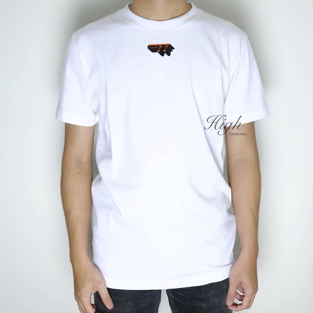 OW FW20 Mirko Artist Slim Tee White 100% Authentic