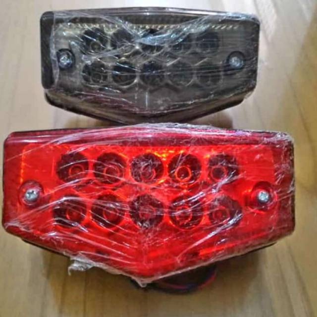 Lampu Stop RX King New Led Stoplamp RX King New LED KACA SMOKE KACA RED LAMPU LED