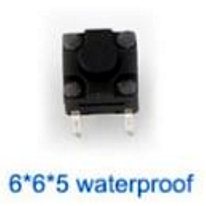 Tact Switch Waterproof 6x6x5 mm Saklar Kecil Micro On Off Tactile