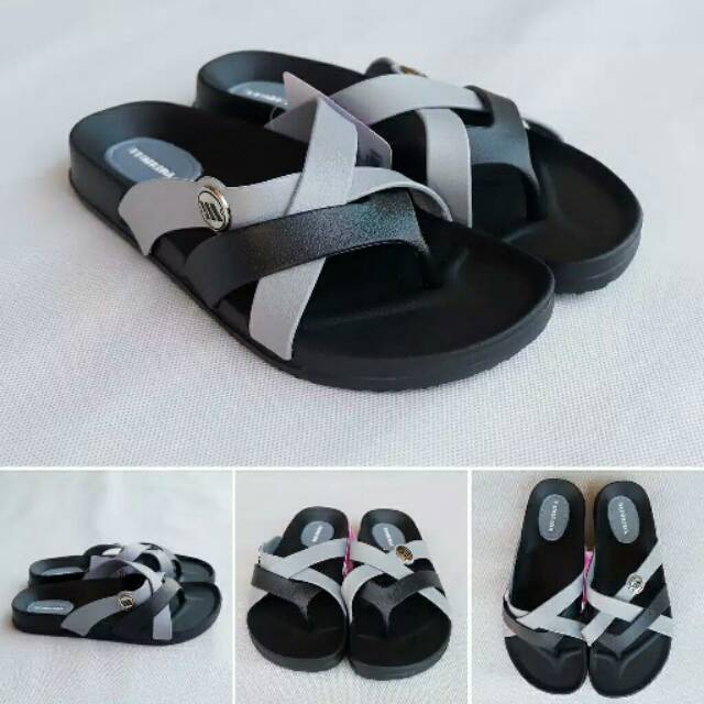 Yumaida LD9041 - Sendal Jepit Karet Wanita Tali Silang Yumaida Size 36 - 41