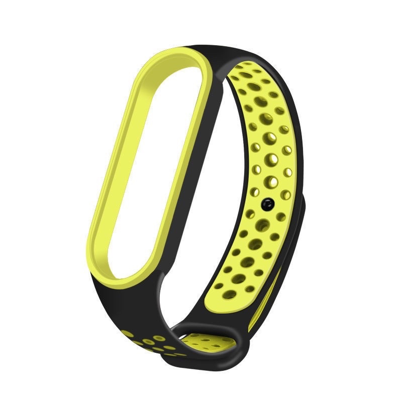 [instan/cod] Strap mi band 3/4 5/6 nike style silicon lembut dan lenturi