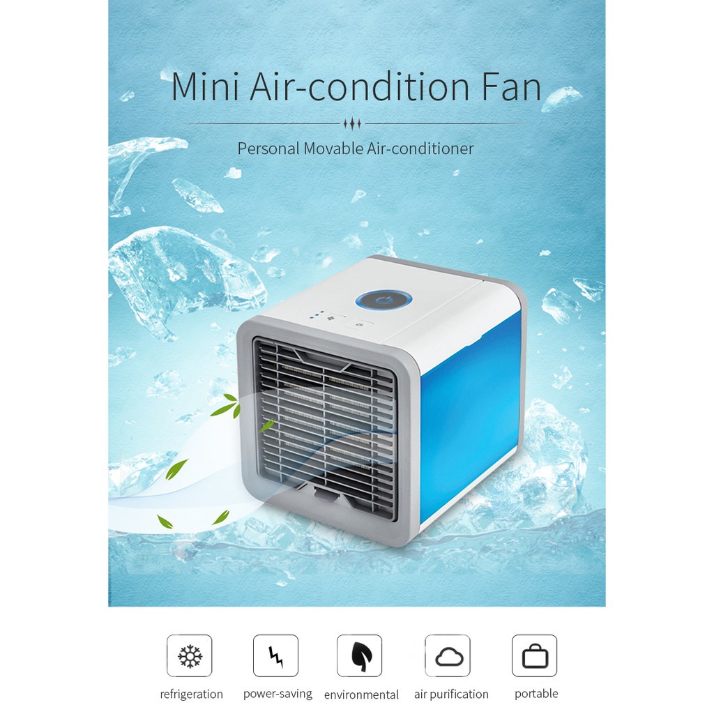 Barnik88 Ac Mini Air Cooler AC Mini Pendingin AC Portable Praktis Hemat Energi Mudah dibawa Kipas Cooler Termurah!!