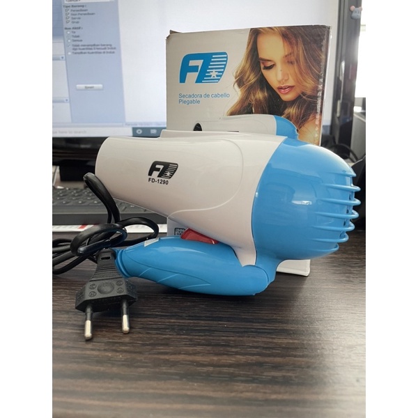 HAIRDRYER LIPAT FD1290