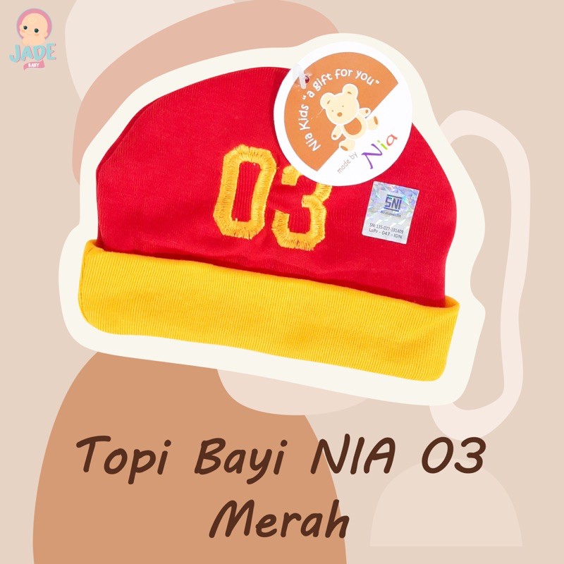 TOPI BAYI NIA 03 / TOPI NIA 03 MURAH / TOPI BAYI MURAH