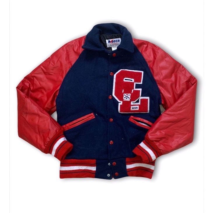 Jaket varsity vintage EL meca made in usa