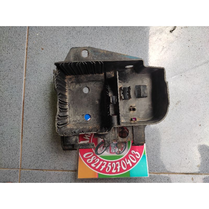 Jual tempat aki box aki wadah aki honda win 100 original bekas | Shopee