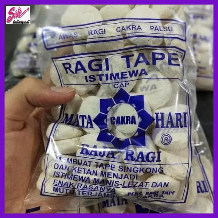 

Giragi- Hot Sale Ragi Tape Manis Berkualitas Cap Cakra Murah Terjamin -Makanan-Minuman.