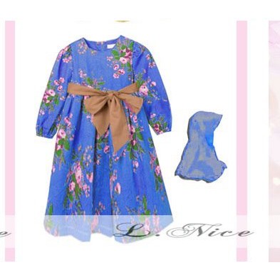 1thn-6thn GAMIS ANAK PEREMPUAN LNICE SKU0054