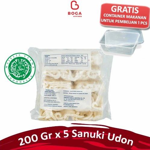 

FROZEN UDON SANUKI 200GR 5 | JAPANESE NOODLE MIE JEPANG
