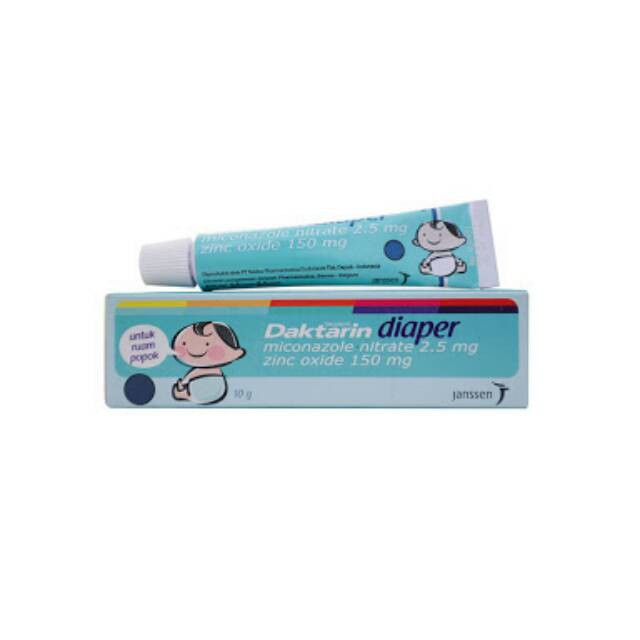 DAKTARIN DIAPER KRIM 10G / RUAM POPOK BAYI / INFEKSI JAMUR