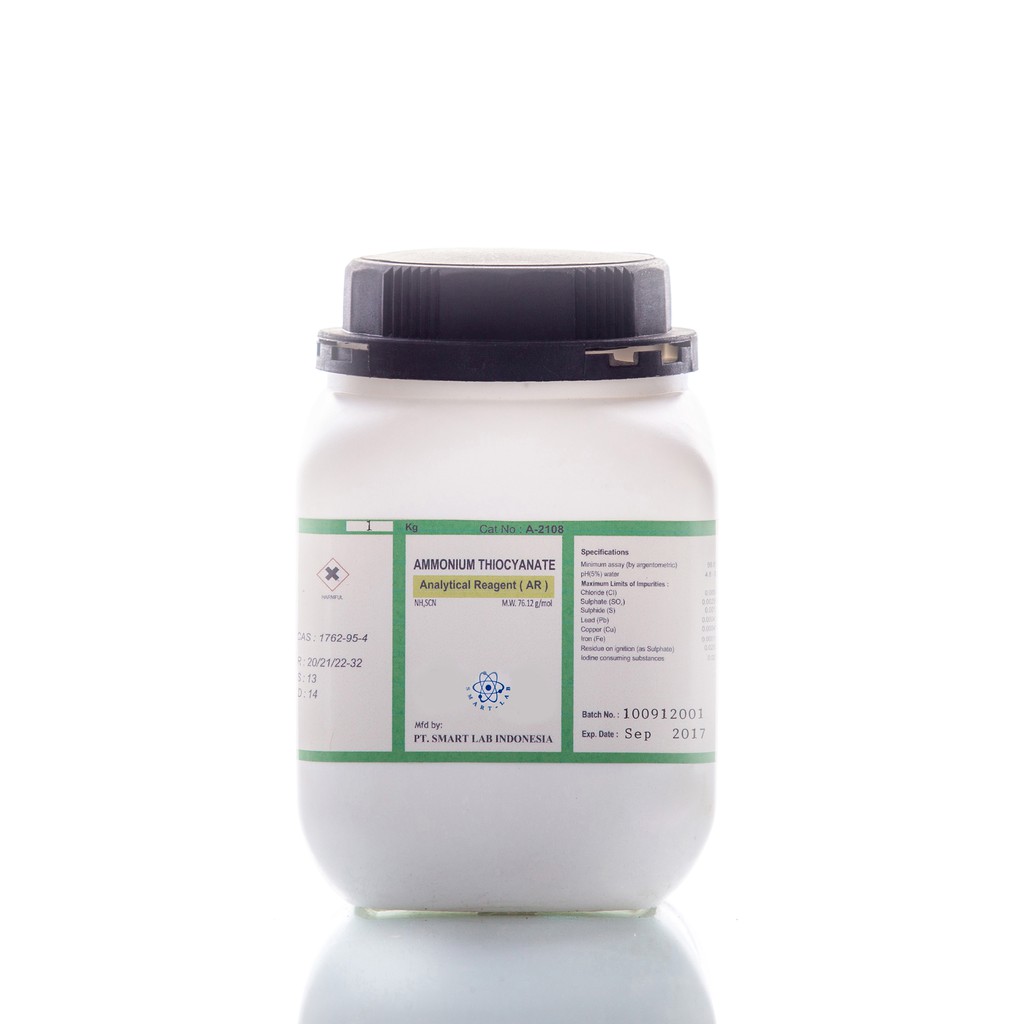 AMMONIUM THIOCYANATE 1KG SMART LAB BEST QUALITY