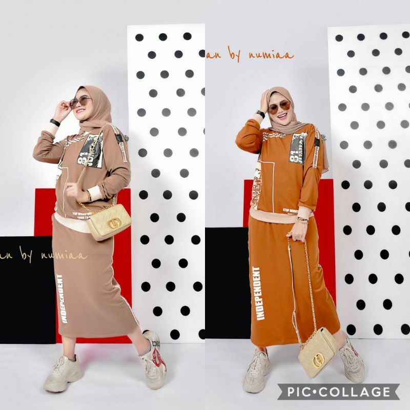 AHYAN by numiaa/set numia terbaru/set rok numiaa