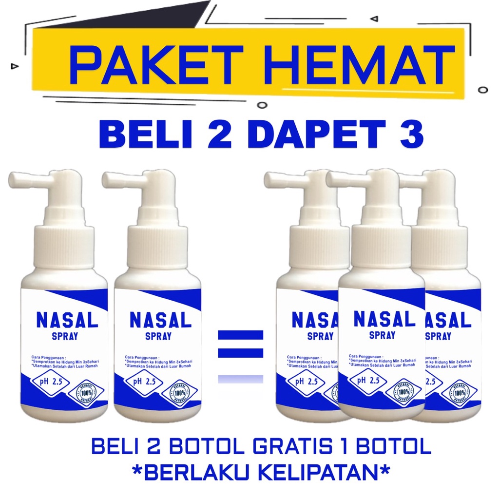 Nasal Spray Anosmia Anti Virus Corona Semprot Hidung Dewasa Anak Balita