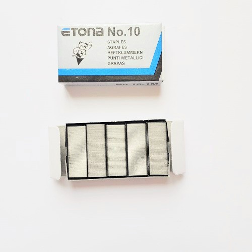 

ISI STAPLES ETONA NO 10 UKURAN KECIL