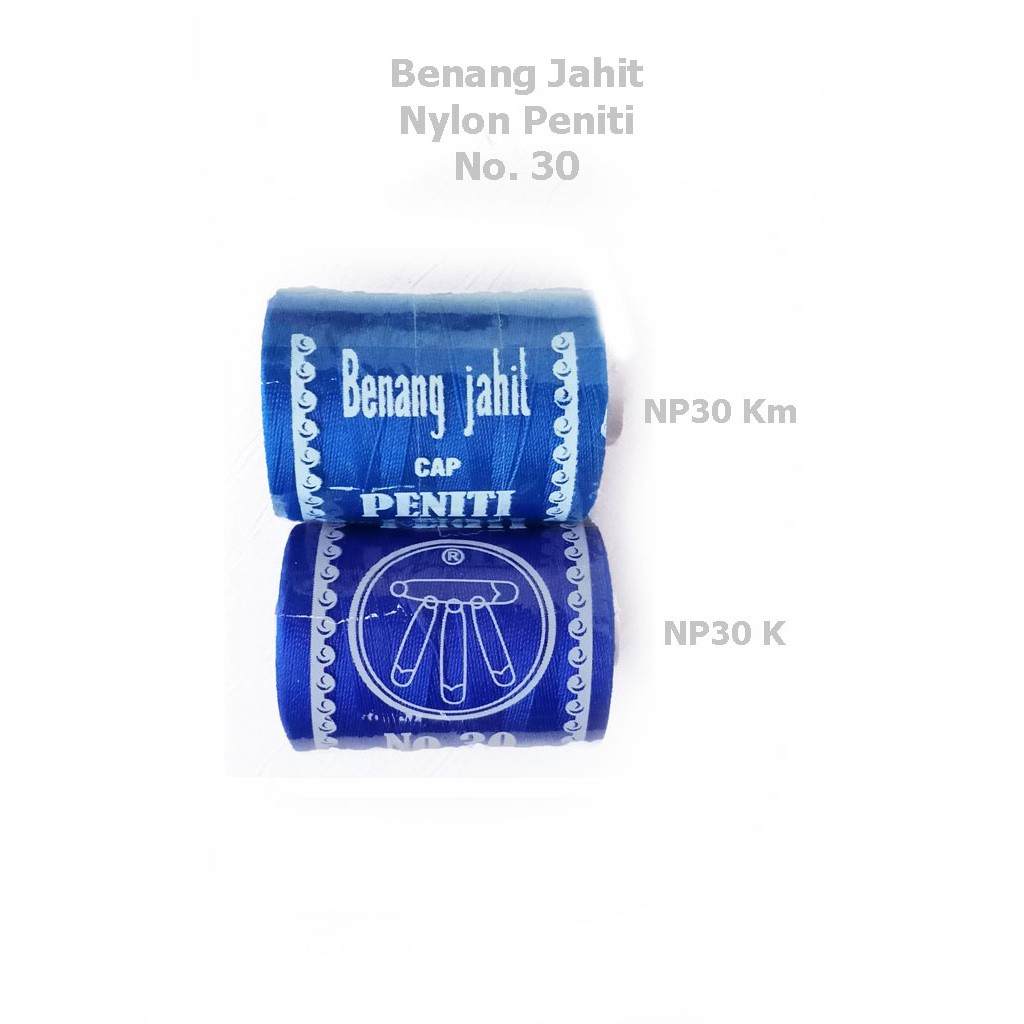 Benang Jahit Nylon No.30 Cap Peniti