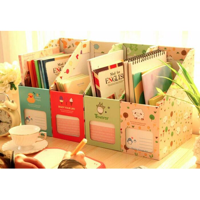 

(PROMO) Multibox/ Kotak organizer Buku Majalah/ Index/ Box File Kartun
