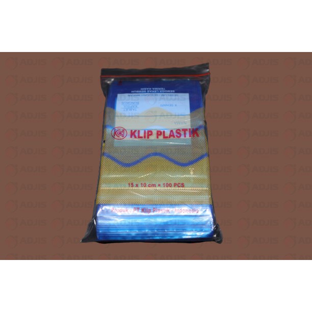 Plastik Klip Obat Uk. 15x10 Top Quality / Etiket Obat Uk. 15x10